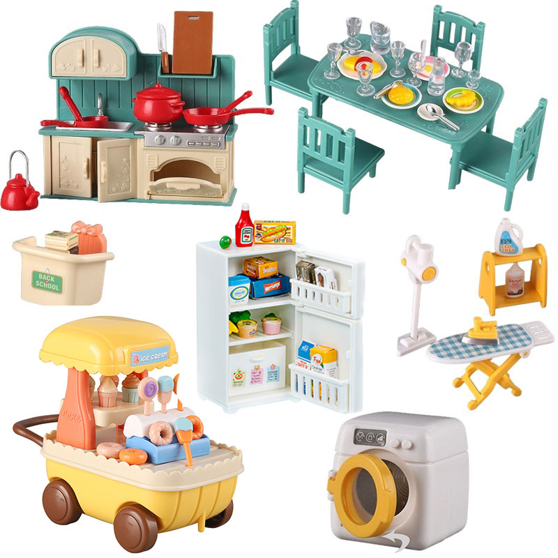 Baby Clothing Washing Machine - Набор мебели для кукольного домика: ванная