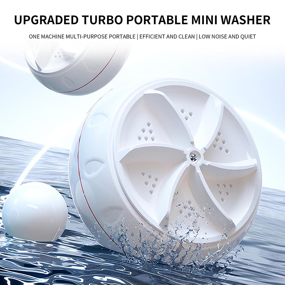 Baby Clothing Washing Machine - Портативная турбо-стиральная машина 60 Вт, мини-ультразвуковая