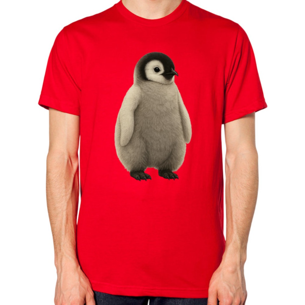 Baby Zoo Clothing - Футболка унисекс с изображением пингвина, милая