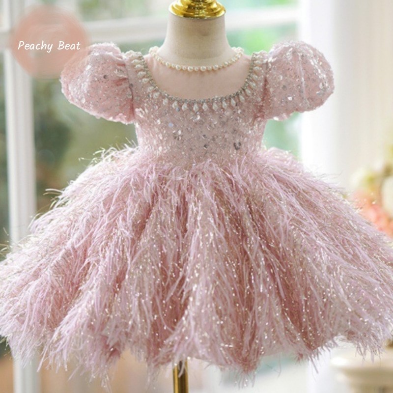 Модное платье принцессы с блес – обзор и цена Baby Clothing Discount