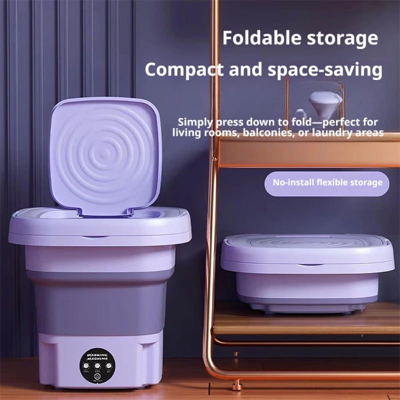 9-литровая складная мини-стира – обзор и цена Baby Clothing Washing Machine
