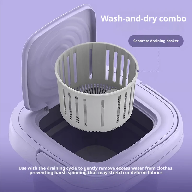 9-литровая складная мини-стира – обзор и цена Baby Clothing Washing Machine