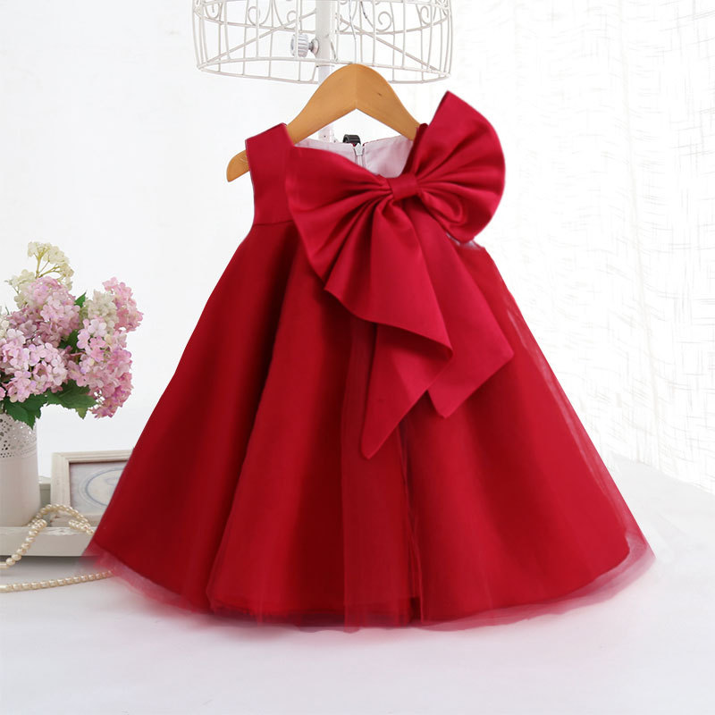 Летнее платье с большим бантом – обзор и цена Baby Clothing Discount
