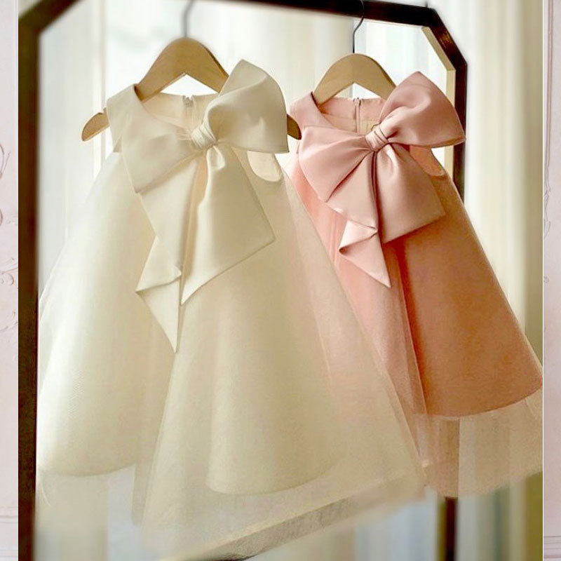 Летнее платье с большим бантом – обзор и цена Baby Clothing Discount