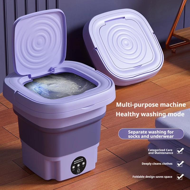 9-литровая складная мини-стира – обзор и цена Baby Clothing Washing Machine