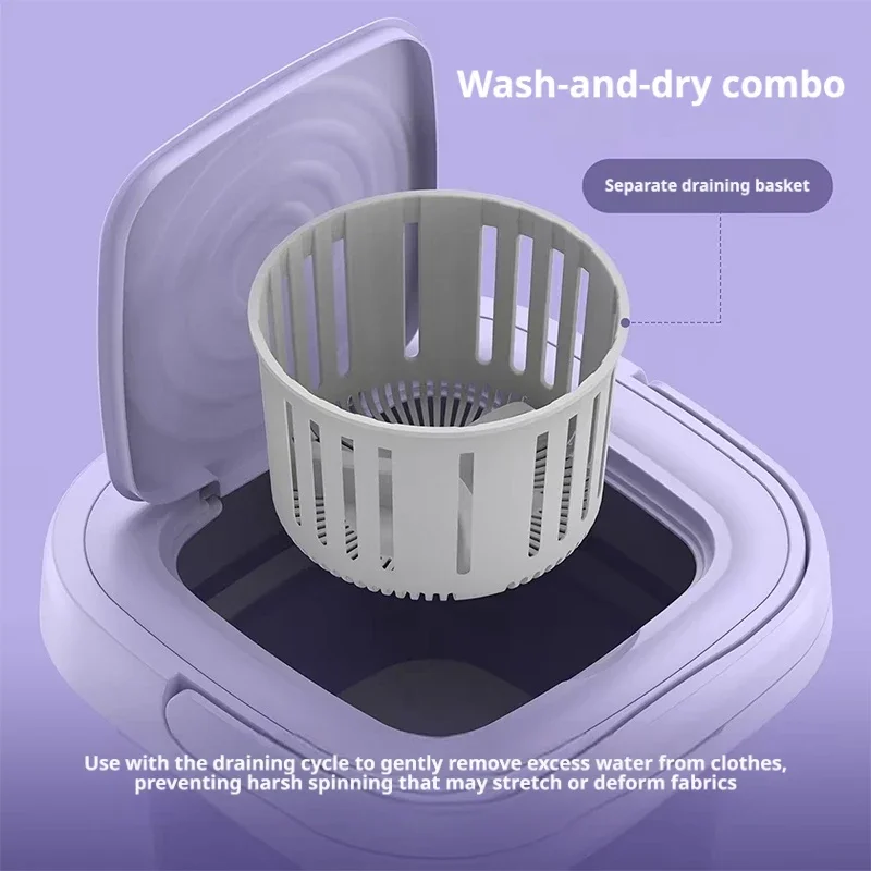 9-литровая складная мини-стира – обзор и цена Baby Clothing Washing Machine