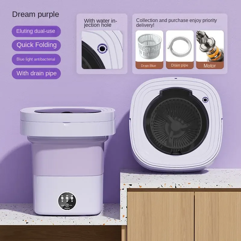 Мини-портативная дорожная стир – обзор и цена Baby Clothing Washing Machine
