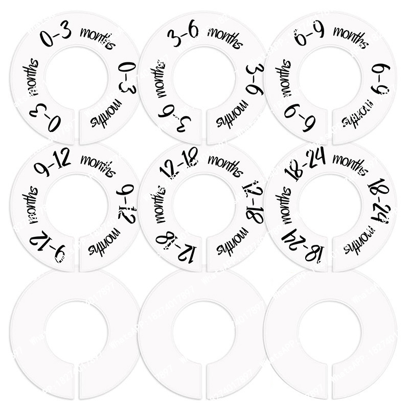 100 шт. разноразмерных пластик – обзор и цена Baby Clothing Hanger Dividers