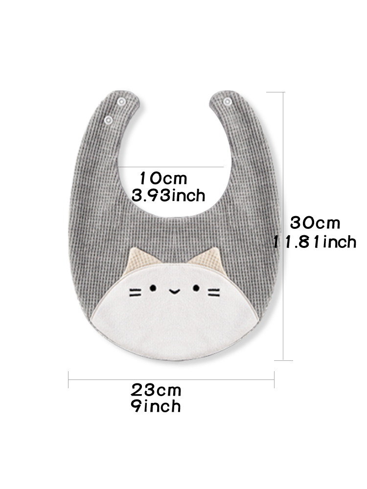 2 шт., детский нагрудник с кот – обзор и цена Baby Clothing Fabric