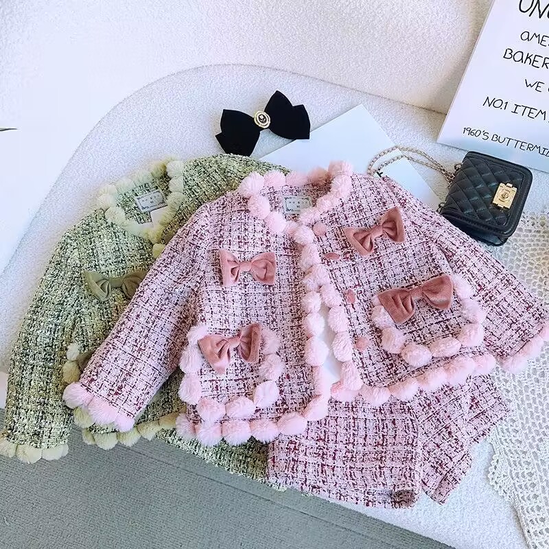 Твидовое пальто и шорты для де – обзор и цена Baby Clothing Designer